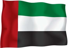 United Arab Emirates Flag Vector Thumbnail