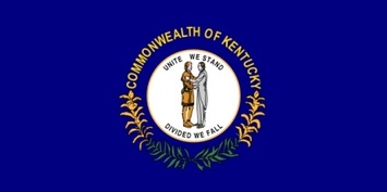 Us Kentucky Flag clip art Thumbnail