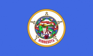 Us Minnesota Flag clip art Thumbnail