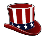 Usa Uncle Sam Hat Vector Thumbnail