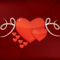 Valentine Hearts Card