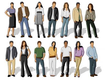 Various People Vector