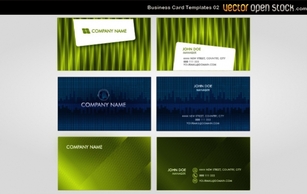 Vector Business Card Templates 02 Thumbnail