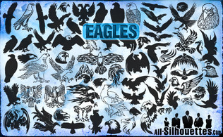 Vector Eagles Clipart Thumbnail