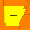 Vector Map Of Arkansas