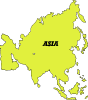 Vector Map Of Asia