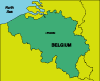 Vector Map Of Belgium Thumbnail