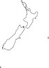 Vector Map Of New Zealand