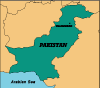 Vector Map Of Pakistan Thumbnail