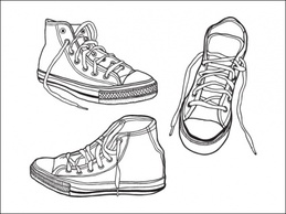 Vector Sneaker Graphics Thumbnail