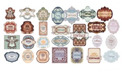 Vintage Labels/Stickers Thumbnail