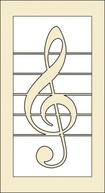 Violin Key clip art