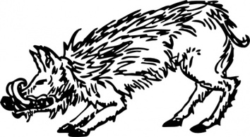 Warthog clip art