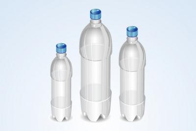 Water Bottle Vector Template Thumbnail