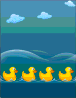 Water ducks Thumbnail