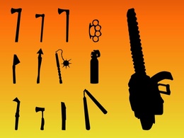 Weapons Silhouettes Thumbnail