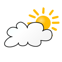 Weather Symbols: Cloudy Day