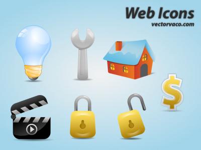 Web Icons Vector Thumbnail