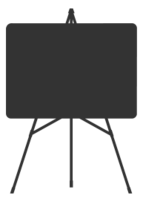 White Board Silhouette