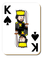 White Deck: King of Spades