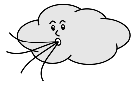 Wind blowing cloud Thumbnail