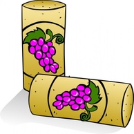 Wine Corks clip art Thumbnail