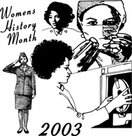 Women History Month clip art
