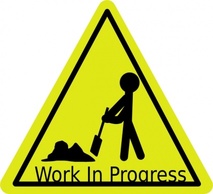 Work In Progress clip art Thumbnail