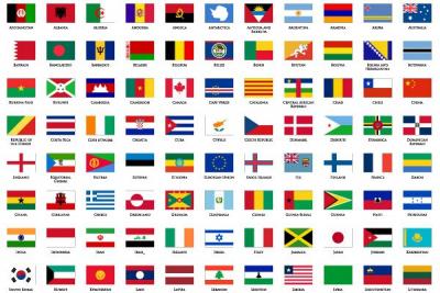 World Flags Vector Icons Thumbnail