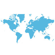 World Map Flat Vector. Thumbnail