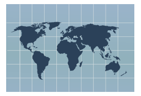World Map With Grid