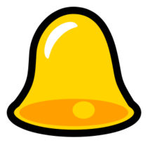 Yellow Bell Icon that looks cool with lots of title words to increase the titles ... Thumbnail