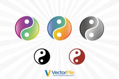 Yin Yang Vector Thumbnail