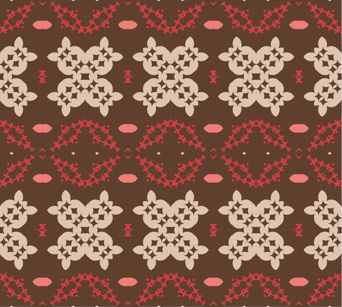 1950s Vintage Vector Pattern Design