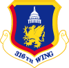 316th WING SHIELD