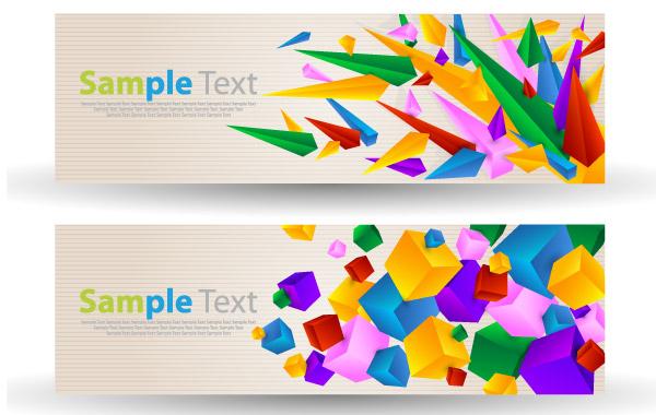 Abstract Colorful Banner