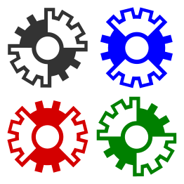 Abstract Gear Wheels