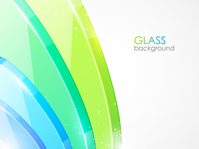 Abstract Glass Background