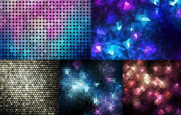 Abstract Mosaic Background