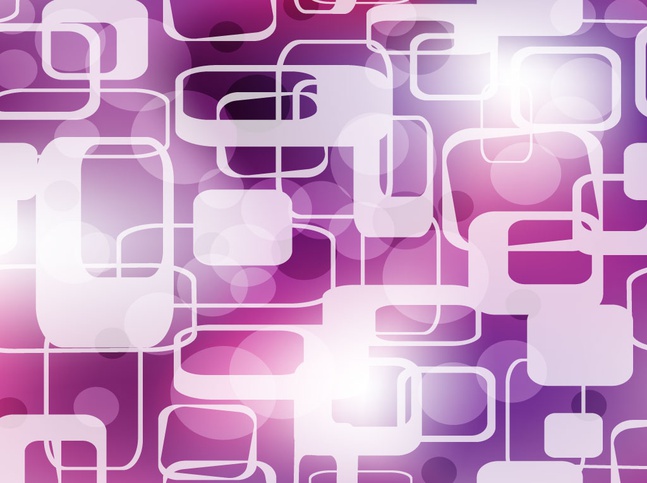 Abstract Purple Shapes