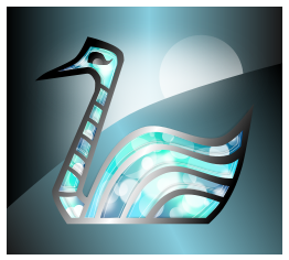 Abstract Swan