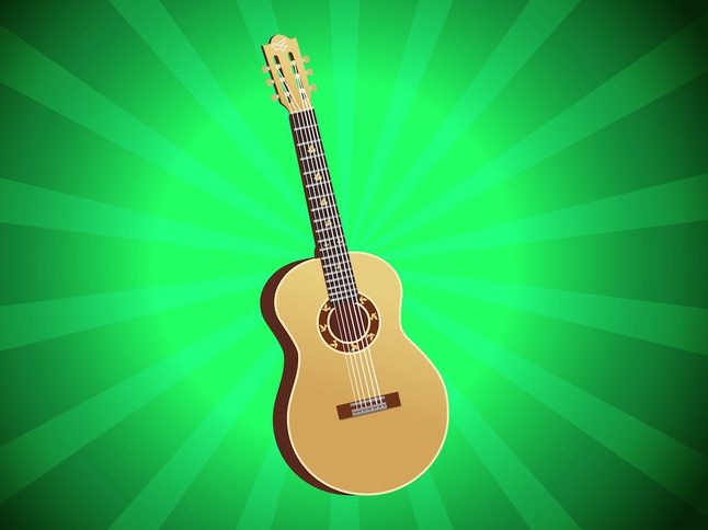 Acoustic Guitar Vector