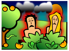 Adam & Eve Sad