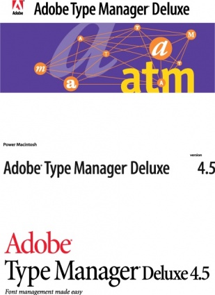 Adobe Type Manager logos logo in vector format .ai (illustrator) and .eps for free download