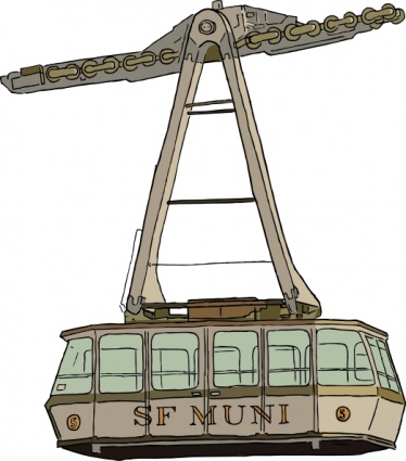 Aerial Tramway clip art