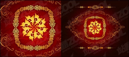 ai format, keyword: vector material, gold patterns, gorgeous patterns, patterns of Chinese