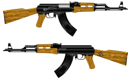 AK 47 Rifle