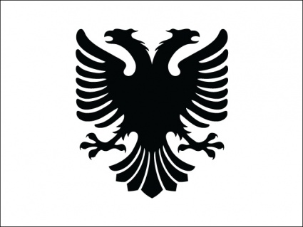 Albanian Vector Eagle