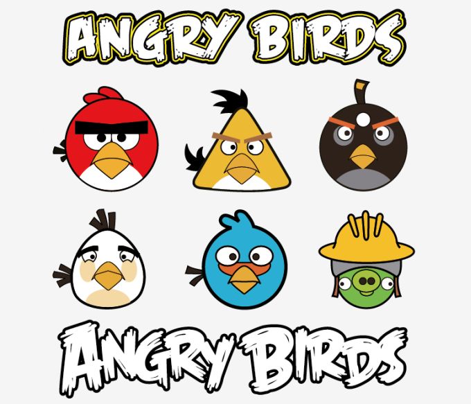 Angry Birds Vector