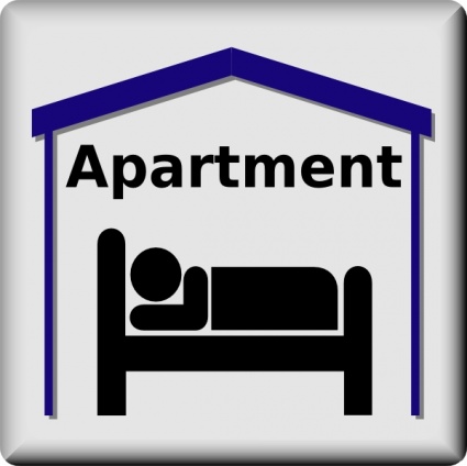 Apartment Symbol Pictogram clip art